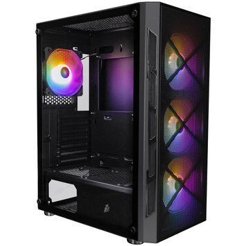 Корпус 1stPlayer XP-BK-4F1 Black 750W (XP-BK-4F1-PS-750FK-EU) XP-BK-4F1-PS-750FK-EU фото