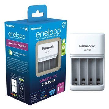 Зарядний пристрій Panasonic Eneloop Smart Quick Charger AA/AAA (BQ-CC55E) BQ-CC55E фото