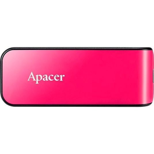 Флеш-накопичувач USB 64GB Apacer AH334 Pink (AP64GAH334P-1) AP64GAH334P-1 фото
