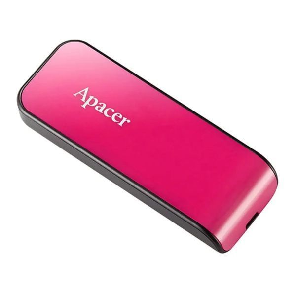 Флеш-накопичувач USB 64GB Apacer AH334 Pink (AP64GAH334P-1) AP64GAH334P-1 фото