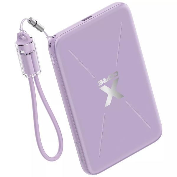 Універсальна мобільна батарея Proove X-Core 20W 5000mAh Purple (PNXC20010009) PNXC20010009 фото