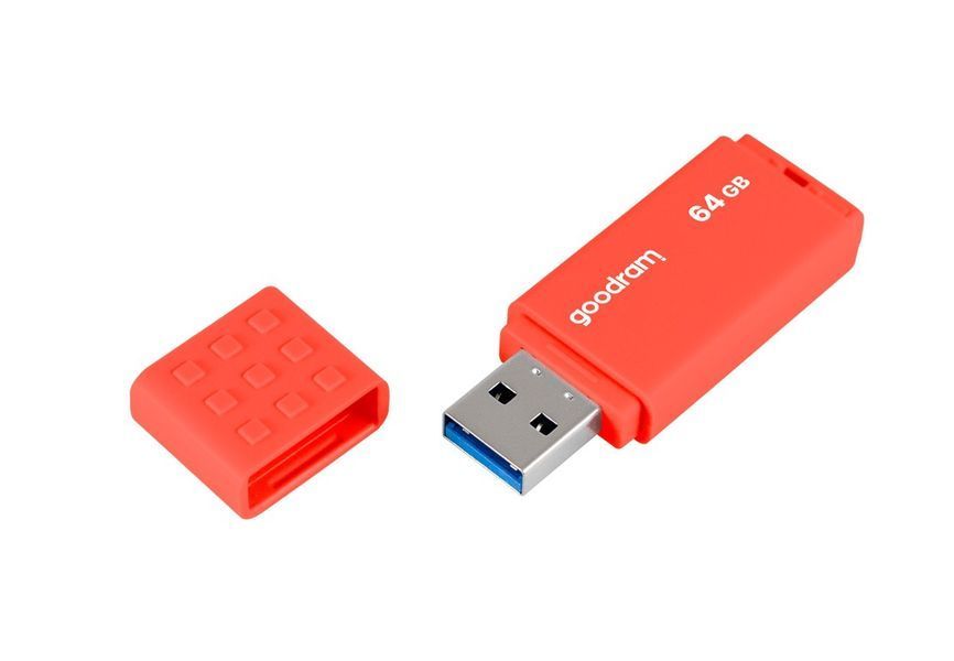 Флеш-накопичувач USB3.2 64GB Goodram UME3 Orange (UME3-0640O0R11) UME3-0640O0R11 фото