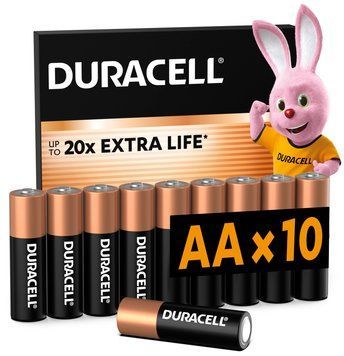 Лужні батарейки Duracell LR06 MN1500 уп. 1x10 шт. 5020550 5020550 фото