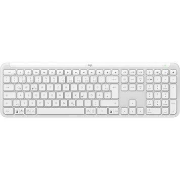 Клавiатура бездротова Logitech Signature Slim K950 US OffWhite USB (920-012466) 920-012466 фото