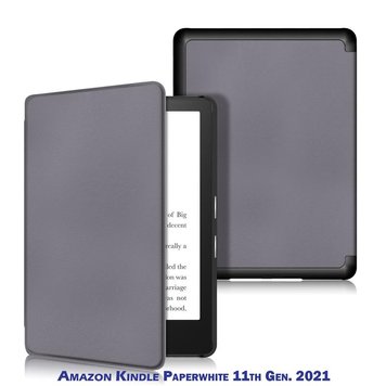 Чохол-книжка BeCover Smart для Amazon Kindle Paperwhite 11th Gen. 2021 Gray (707205) 707205 фото