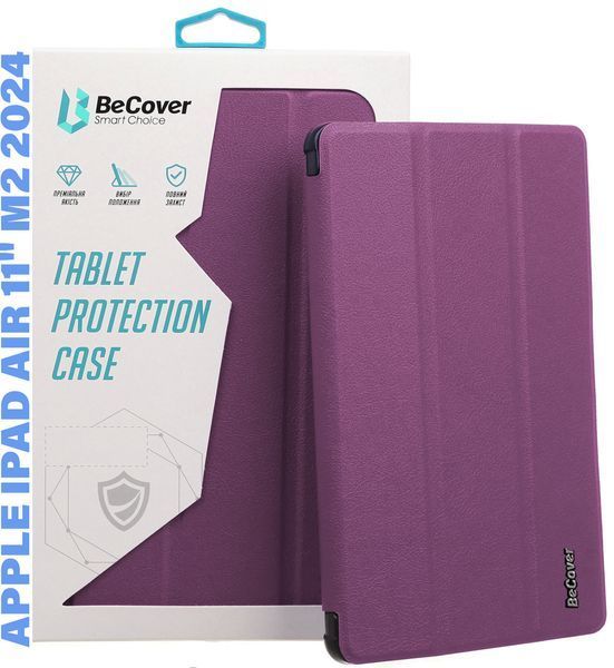Чохол BeCover Smart Case для Apple iPad Air 11" M2 2024 Purple (711387) 711387 фото
