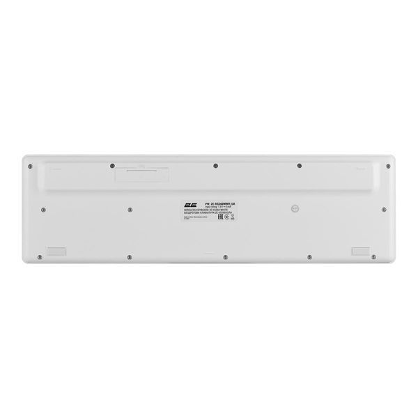 Клавіатура бездротова 2E KS260 WL EN/UKR White (2E-KS260WWH_UA) 2E-KS260WWH_UA фото