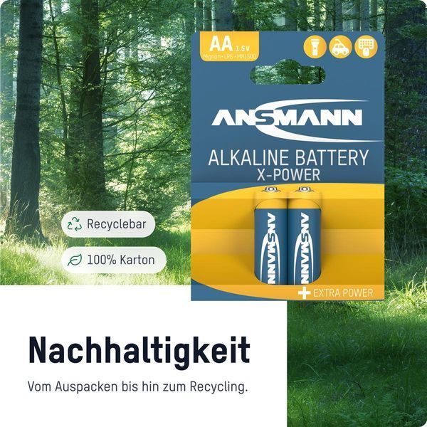 Батарейка Ansmann X-Power AA/LR06 BL 4шт 5015663 фото