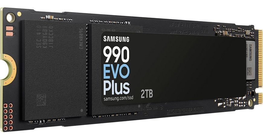 Накопичувач SSD 2ТB Samsung 990 EVO Plus M.2 2280 PCIe 5.0 x2 NVMe V-NAND TLC (MZ-V9S2T0BW) MZ-V9S2T0BW фото