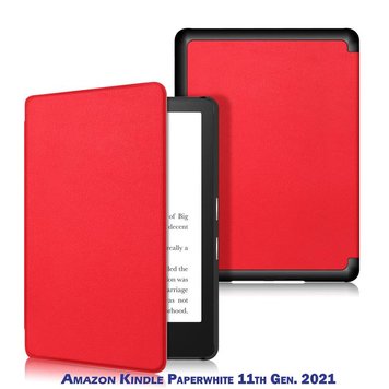 Чохол-книжка BeCover Smart для Amazon Kindle Paperwhite 11th Gen. 2021 Red (707207) 707207 фото