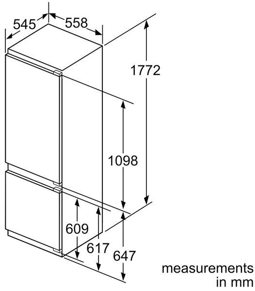 Вбудований Bosch KIS87AF30U KIS87AF30U фото