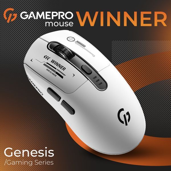 Миша бездротова GamePro Genesis Winner White (GM079W) GM079W фото