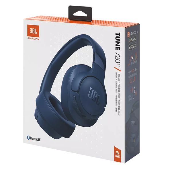 Bluetooth-гарнітура JBL Tune 720BT Blue (JBLT720BTBLU) JBLT720BTBLU фото