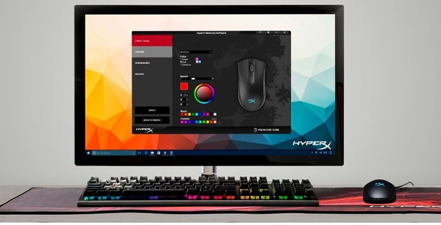 Миша HyperX Pulsefire Core RGB Black (4P4F8AA) 4P4F8AA фото