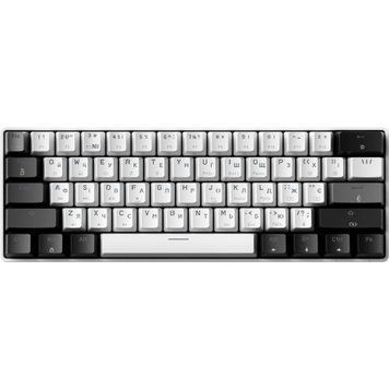 Клавіатура GamePro Genesis Infinity MK130BW Black/White MK130BW фото