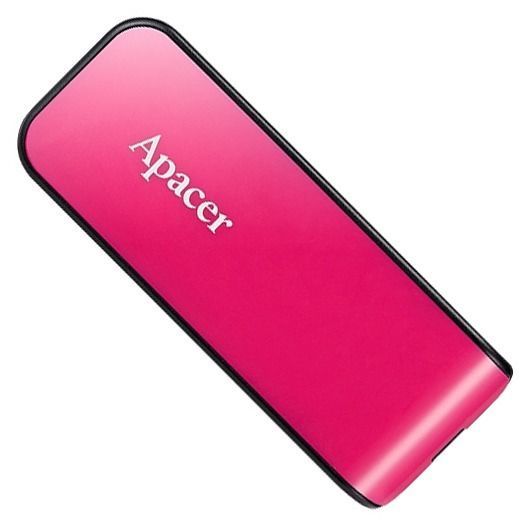 Флеш-накопичувач USB 32GB Apacer AH334 Pink (AP32GAH334P-1) AP32GAH334P-1 фото