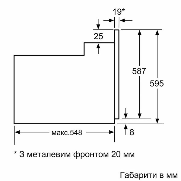 Духова шафа Bosch HBJ559YB6R HBJ559YB6R фото