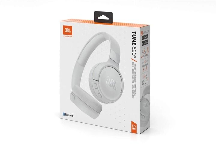 Bluetooth-гарнітура JBL T520BT White (JBLT520BTWHTEU) JBLT520BTWHTEU фото