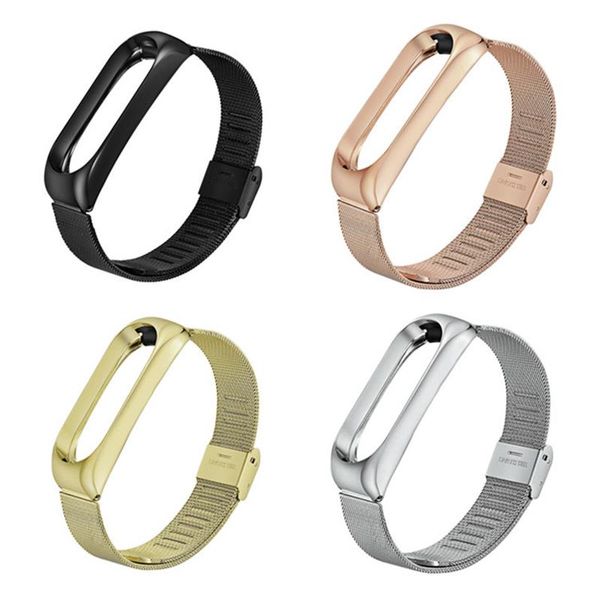 Ремінець BeCover Metal для Xiaomi Mi Band 4/3 Rose Gold (704654) 704654 фото