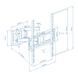 Кронштейн Walfix R-414B (VESA400х400) R-414B фото 2