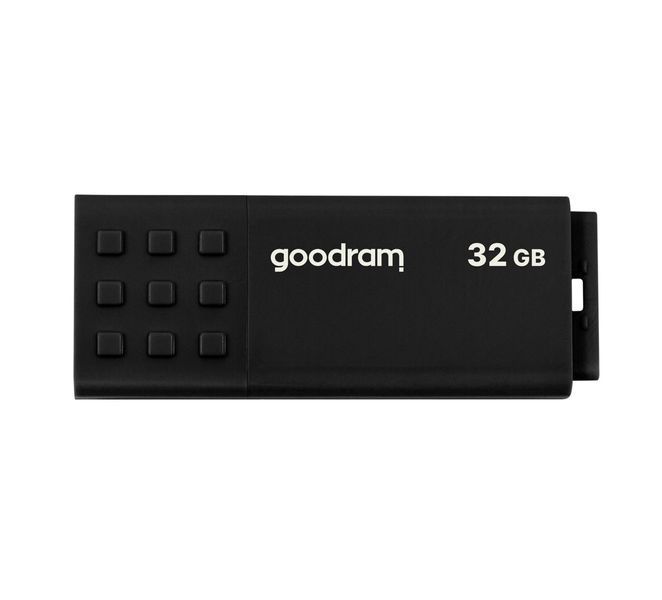 Флеш-накопичувач USB3.2 32GB Goodram UME3 Black (UME3-0320K0R11) UME3-0320K0R11 фото