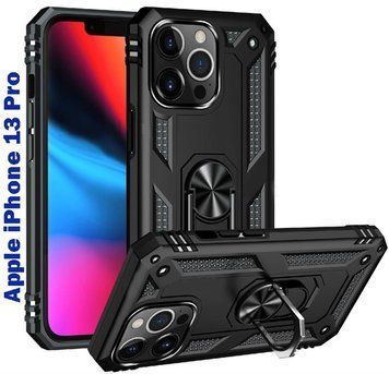 Чохол-накладка BeCover Military для Apple iPhone 13 Pro Black (707104) 707104 фото