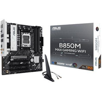 Материнська плата Asus B850M Max Gaming WiFi Socket AM5 B850M MAX GAMING WIFI фото