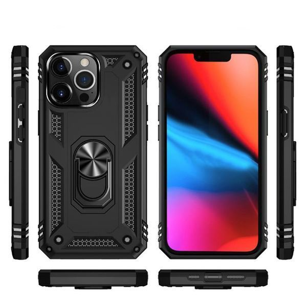 Чохол-накладка BeCover Military для Apple iPhone 13 Pro Black (707104) 707104 фото