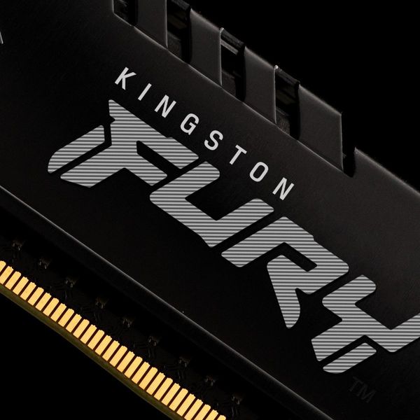 Модуль пам`ятi DDR4 16GB/3200 Kingston Fury Beast Black (KF432C16BB/16) KF432C16BB/16 фото