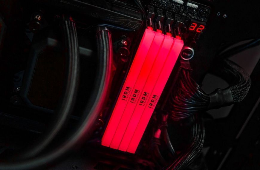Модуль пам`ятi DDR5 2x16GB/6000 Goodram IRDM RGB Black (IRG-60D5L30S/32GDC) IRG-60D5L30S/32GDC фото