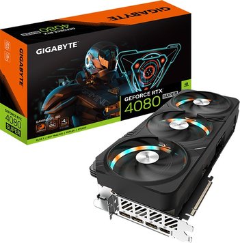 Відеокарта GF RTX 4080 Super 16GB GDDR6X Gaming OC Gigabyte (GV-N408SGAMING OC-16GD) GV-N408SGAMING OC-16GD фото