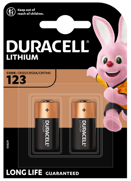 Батарейка Duracell DL 123 2 шт. 5006921 5006921 фото