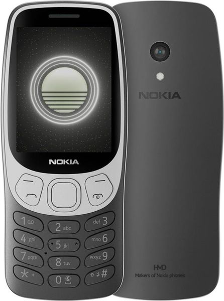 Мобiльний телефон Nokia 3210 4G 2024 Dual Sim Black Nokia 3210 4G DS 2024 Black фото