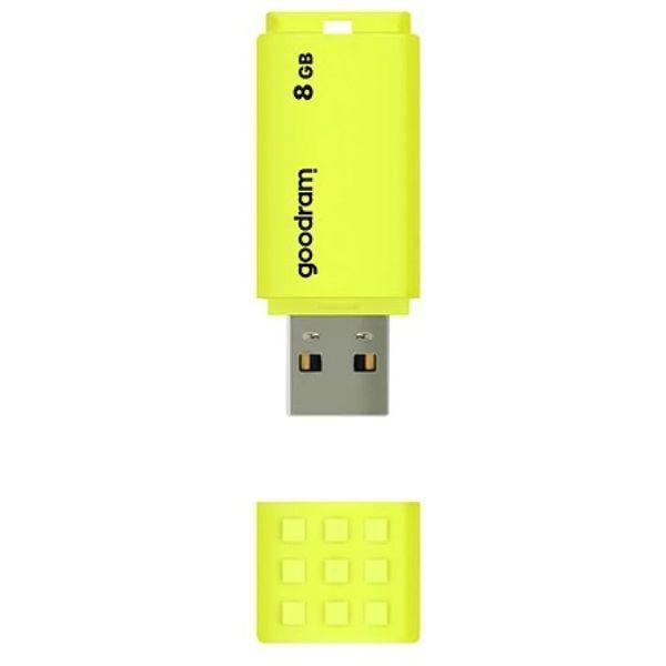 Флеш-накопичувач USB2.0 8GB Goodram UME2 Yellow (UME2-0080Y0R11) UME2-0080Y0R11 фото