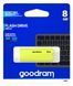 Флеш-накопичувач USB2.0 8GB Goodram UME2 Yellow (UME2-0080Y0R11) UME2-0080Y0R11 фото 6