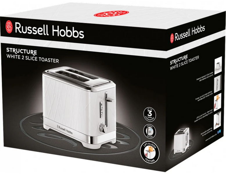 Тостер Russell Hobbs 28090-56 Structure White 23957036002 23957036002 фото