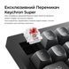 Клавіатура Keychron V6 8K Keychron Super Red Switch Black RGB (V6W-D1-UA) V6W-D1-UA фото 9