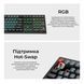 Клавіатура Keychron V6 8K Keychron Super Red Switch Black RGB (V6W-D1-UA) V6W-D1-UA фото 12