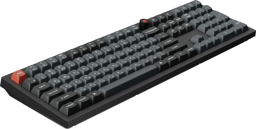 Клавіатура Keychron V6 8K Keychron Super Red Switch Black RGB (V6W-D1-UA) V6W-D1-UA фото