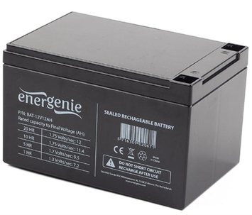 Акумуляторна батарея EnerGenie12V 12AH (BAT-12V12AH) AGM BAT-12V12AH фото