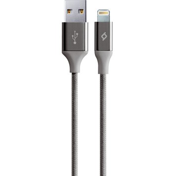 Кабель Ttec USB - Lightning (M/M), AlumiCable, 1.2 м, Space Gray (2DK16UG) 2DK16UG фото