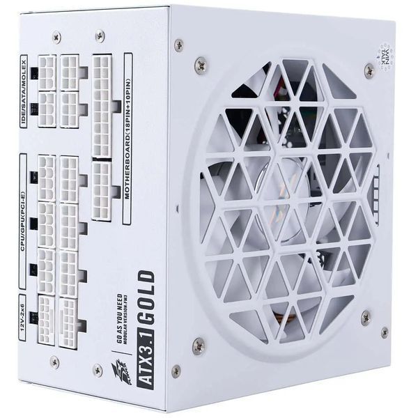 Блок живлення 1stPlayer HA-1200BA4 1200W White (NGDP-GLD-1200-WH-EU) NGDP-GLD-1200-WH-EU фото