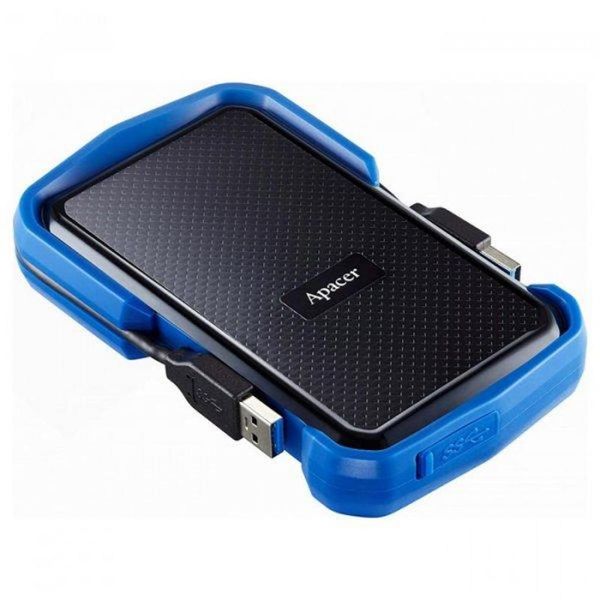 Зовнішній жорсткий диск 2.5" USB 1.0TB Apacer Apacer AC631 Black/Blue (AP1TBAC631U-1) AP1TBAC631U-1 фото