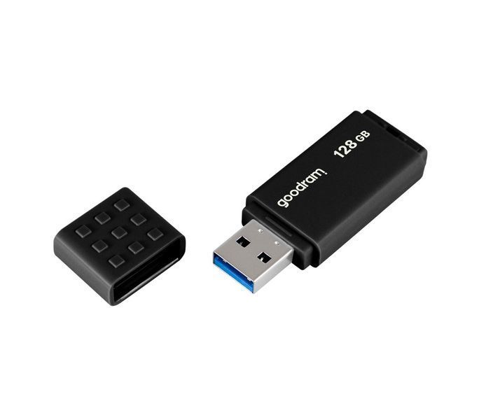 Флеш-накопичувач USB3.2 128GB Goodram UME3 Black (UME3-1280K0R11) UME3-1280K0R11 фото