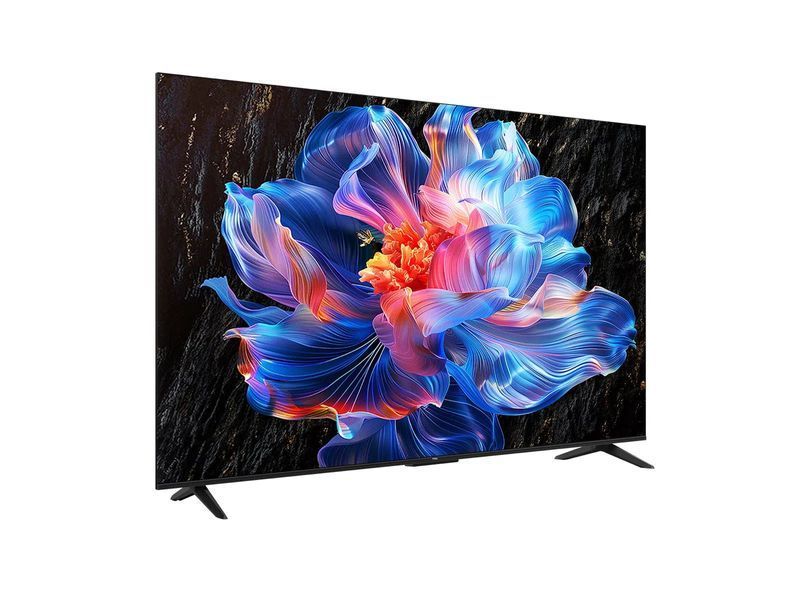 Телевізор 65" TCL LED 4K 60Hz Smart Google TV Black 65P61K фото