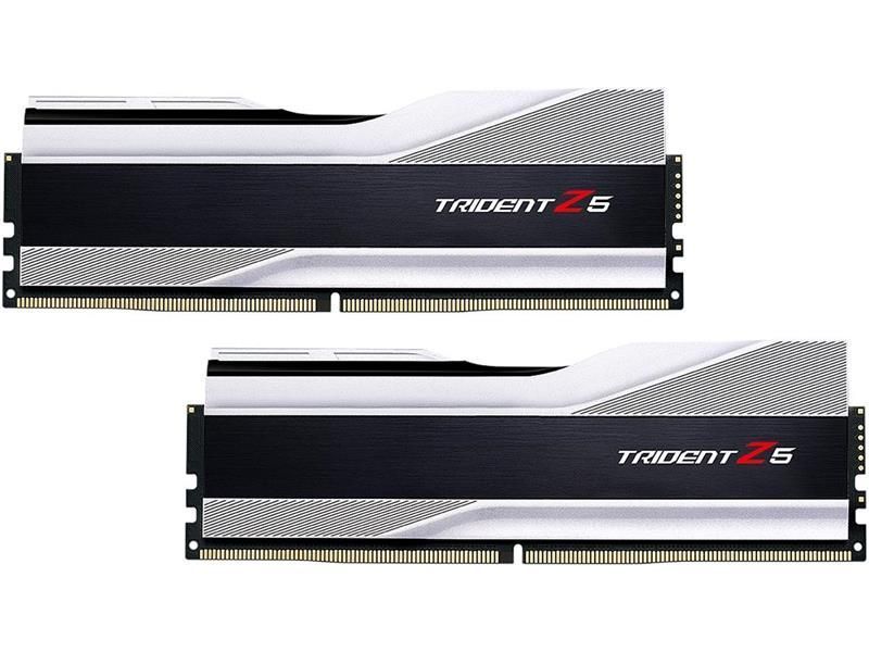 Модуль пам`ятi DDR5 2x16GB/6800 G.Skill Trident Z5 RGB Silver (F5-6800J3445G16GX2-TZ5RS) F5-6800J3445G16GX2-TZ5RS фото