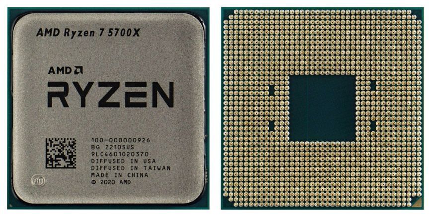 Процесор AMD Ryzen 7 5700X (3.4GHz 32MB 65W AM4) Tray (100-000000926) 100-000000926 фото