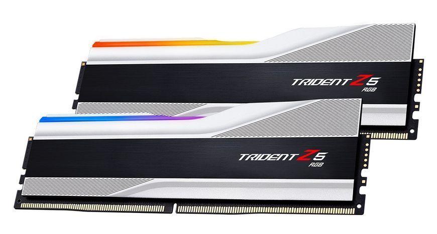 Модуль пам`ятi DDR5 2x16GB/6800 G.Skill Trident Z5 RGB Silver (F5-6800J3445G16GX2-TZ5RS) F5-6800J3445G16GX2-TZ5RS фото