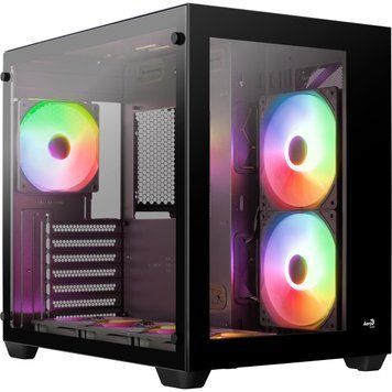 Корпус AeroCool Dryft-G-BK-v2 (ACCM-ES01163.11) Black без БЖ ACCM-ES01163.11 фото