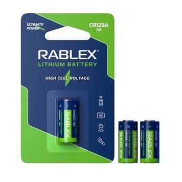 Батарейка Rablex CR123 BL 1шт RBCR123 фото